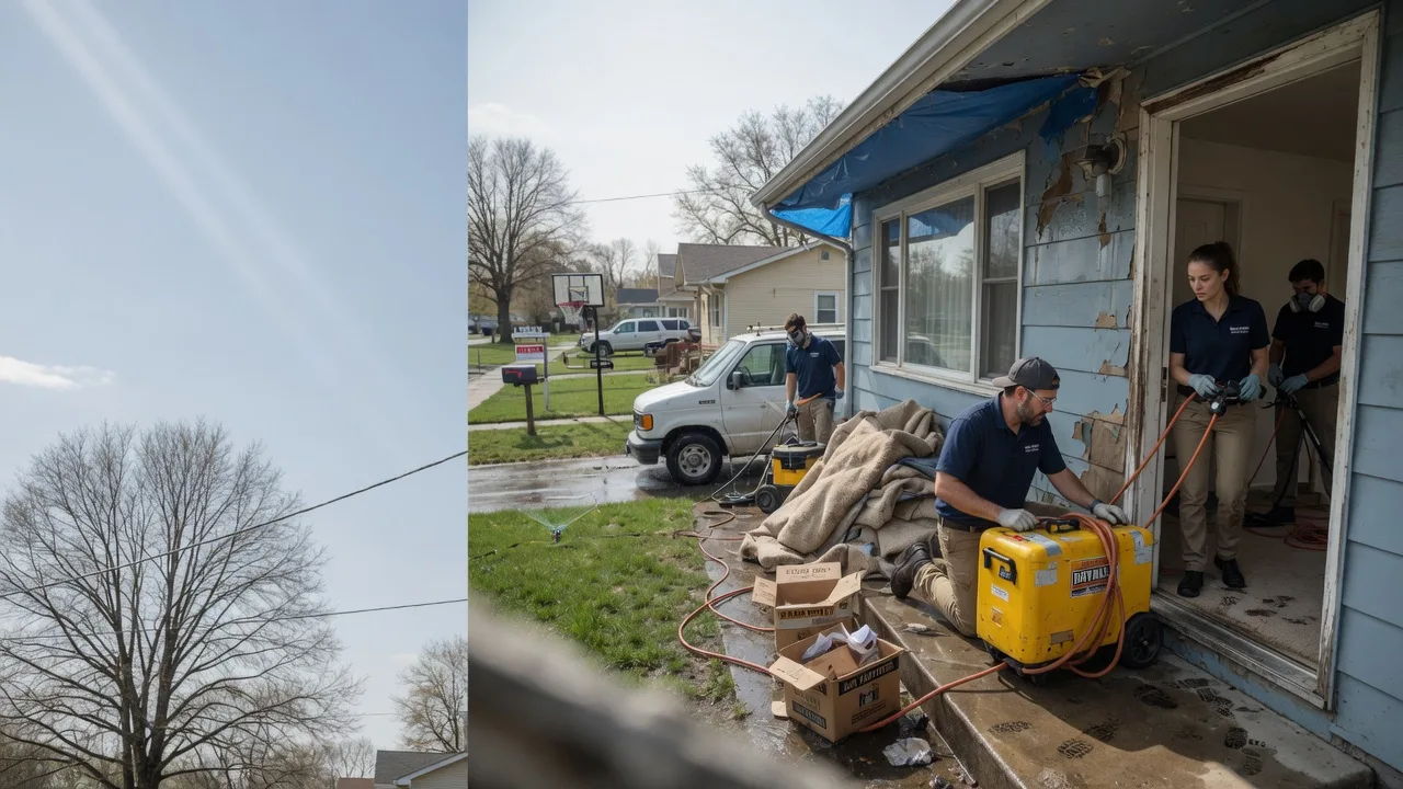 Basement Flood Cleanup in Holman, NM near me